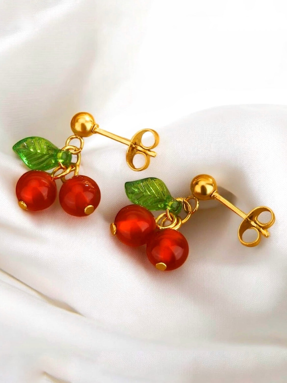 Cherry earrings