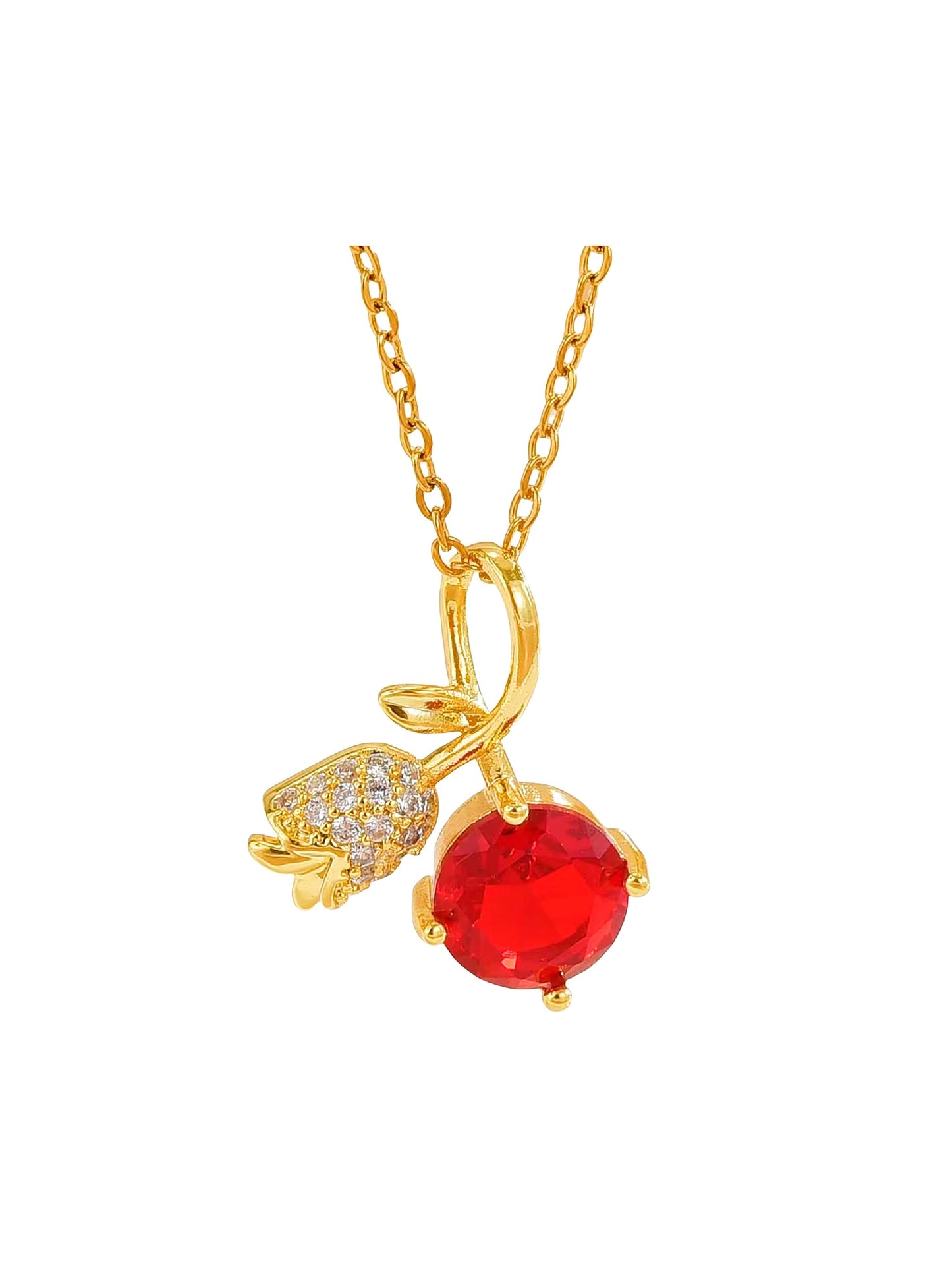Collana Red Bloom