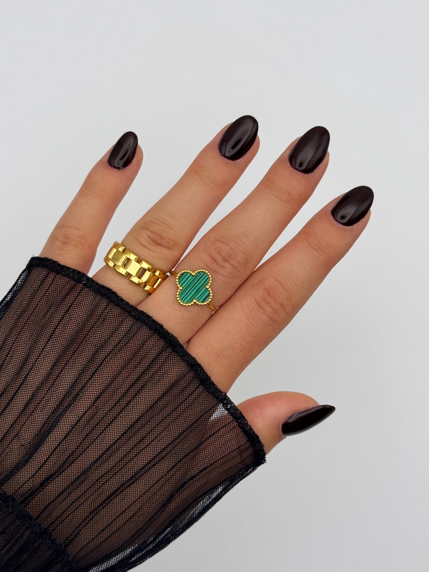 Bague Trèfle Coloré