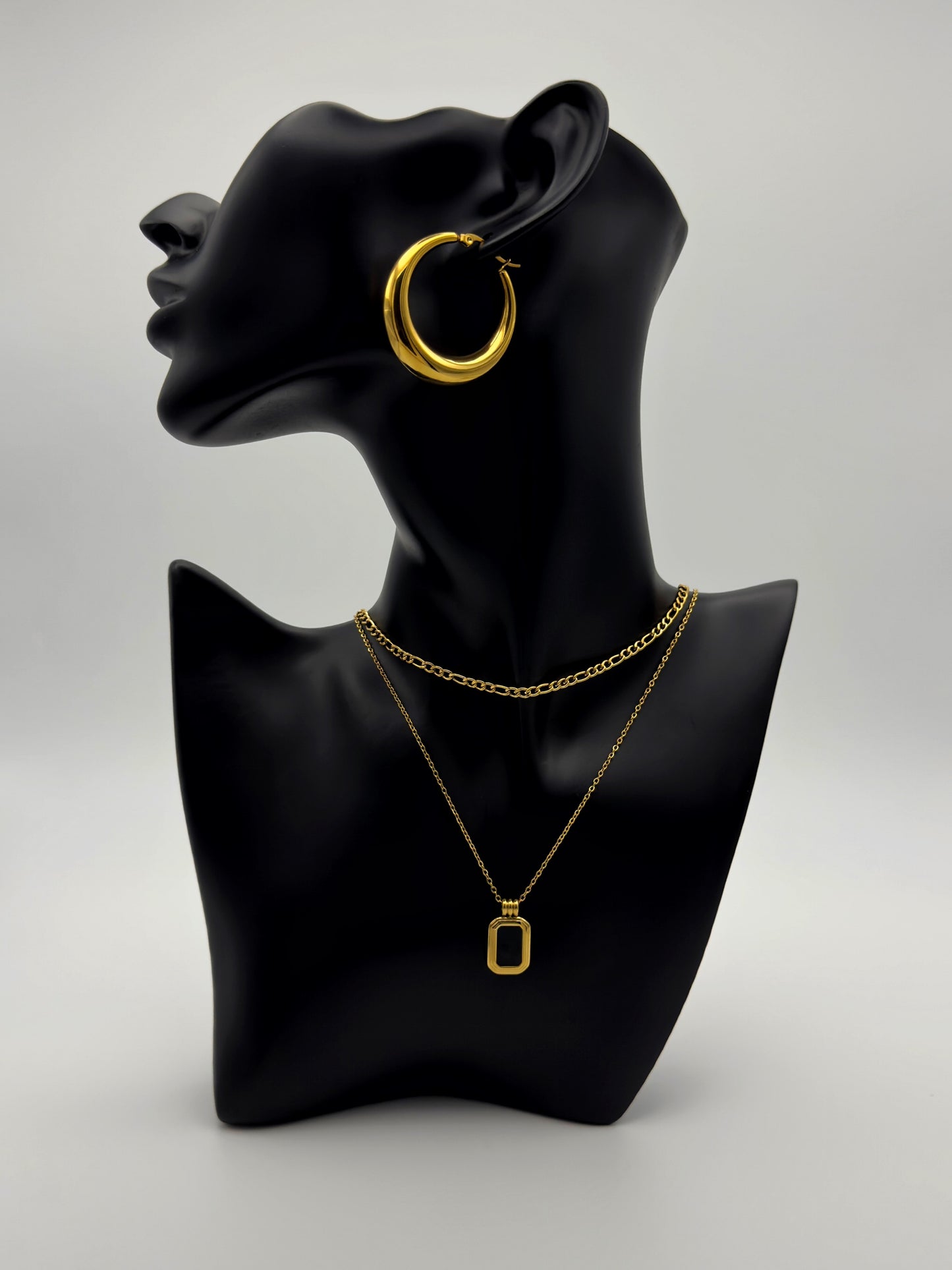 Luminous Hoop Earrings