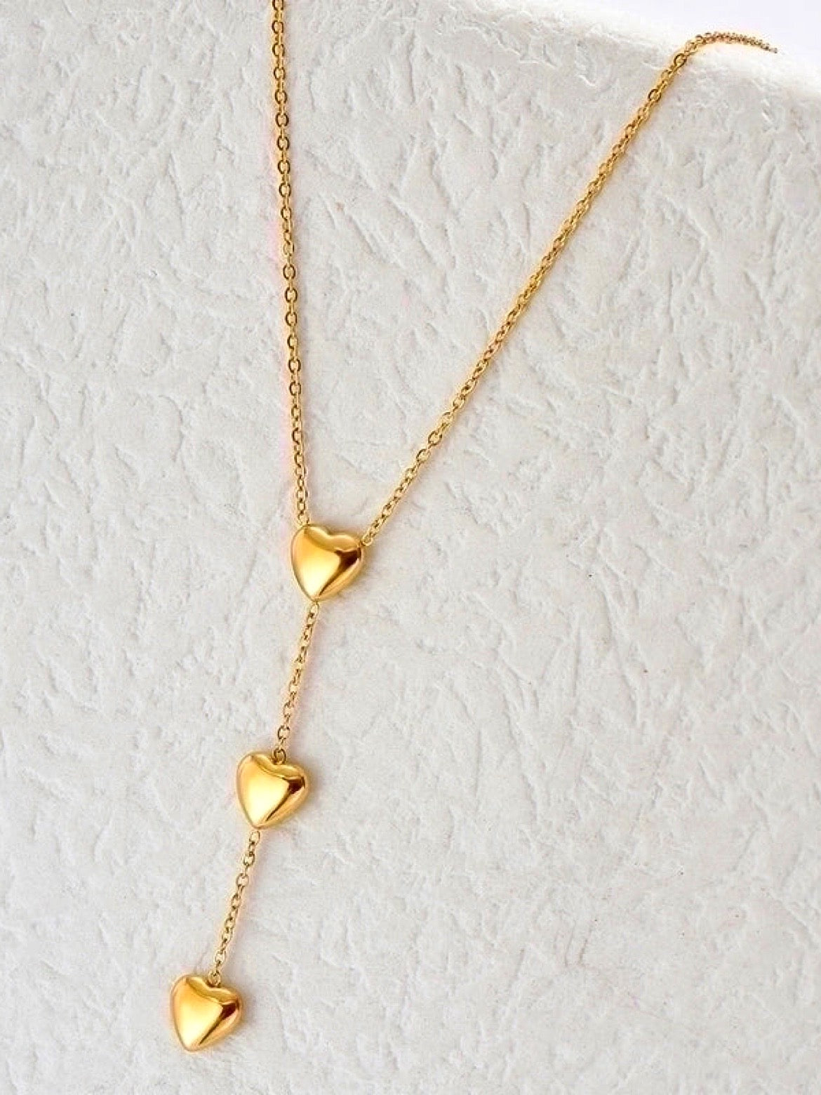 Collier Trinity of Hearts