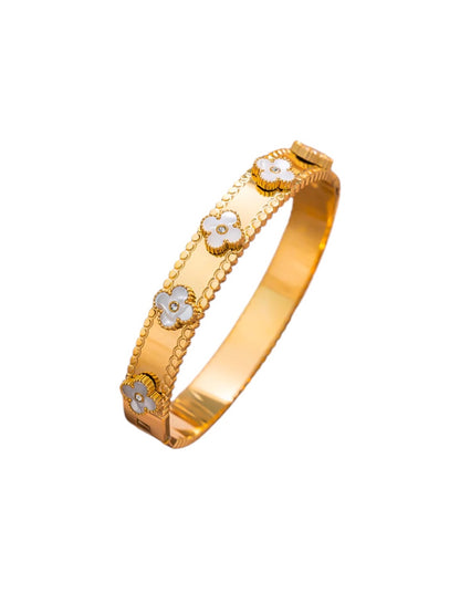 Bracciale rigido Diamond Clover