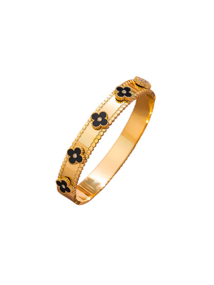 Bracciale rigido Diamond Clover