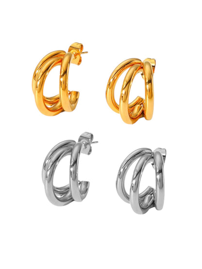 Orecchini a cerchio Kate