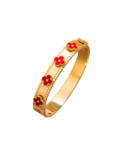 Bracciale rigido Diamond Clover
