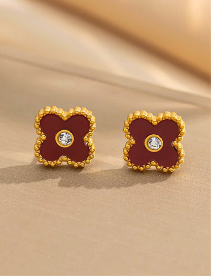 Orecchini Diamond Clover