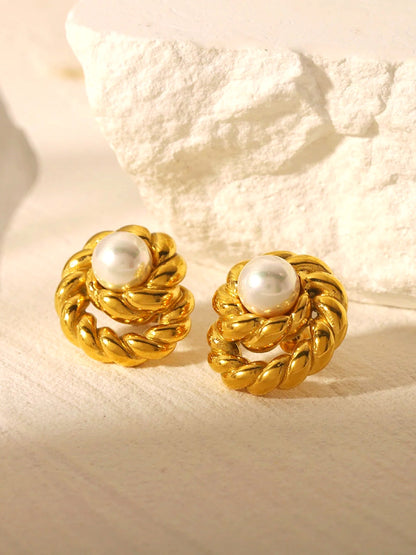 Boucles d'oreilles Muse Pearl