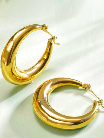 Luminous Hoop Earrings