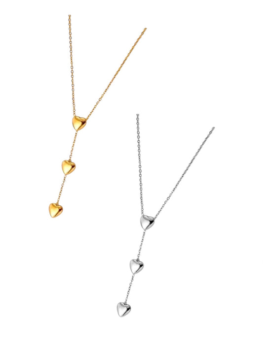 Collier Trinity of Hearts