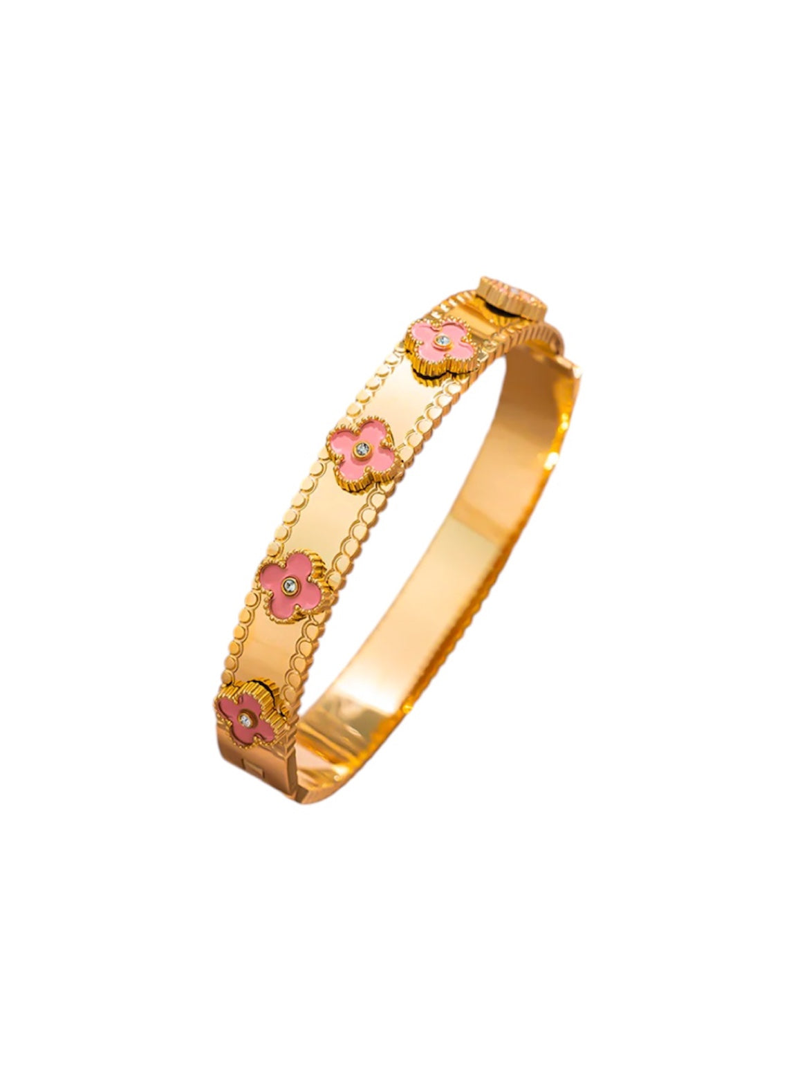Bracciale rigido Diamond Clover