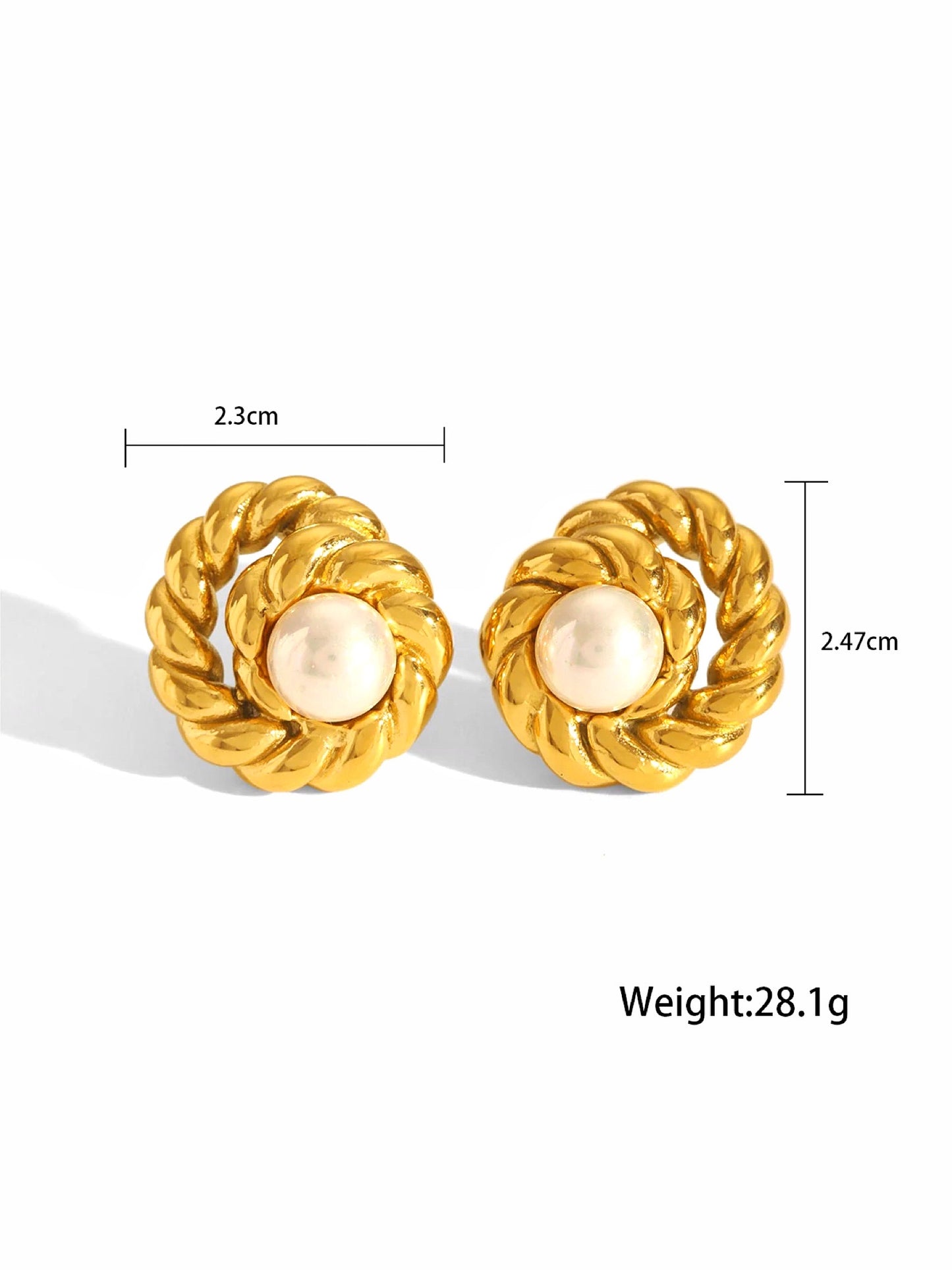 Boucles d'oreilles Muse Pearl