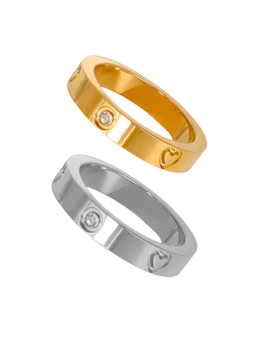Diamond Love Ring