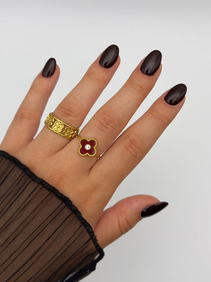 Anello Diamond Clover