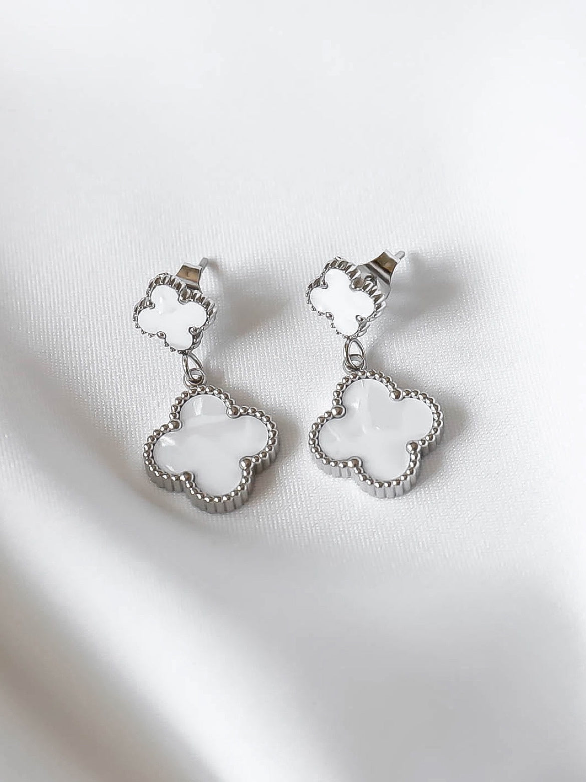 Double Clover Earrings