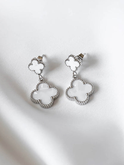 Double Clover Earrings