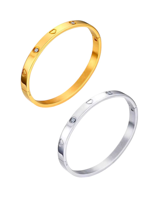 Diamond Heart Bracelet