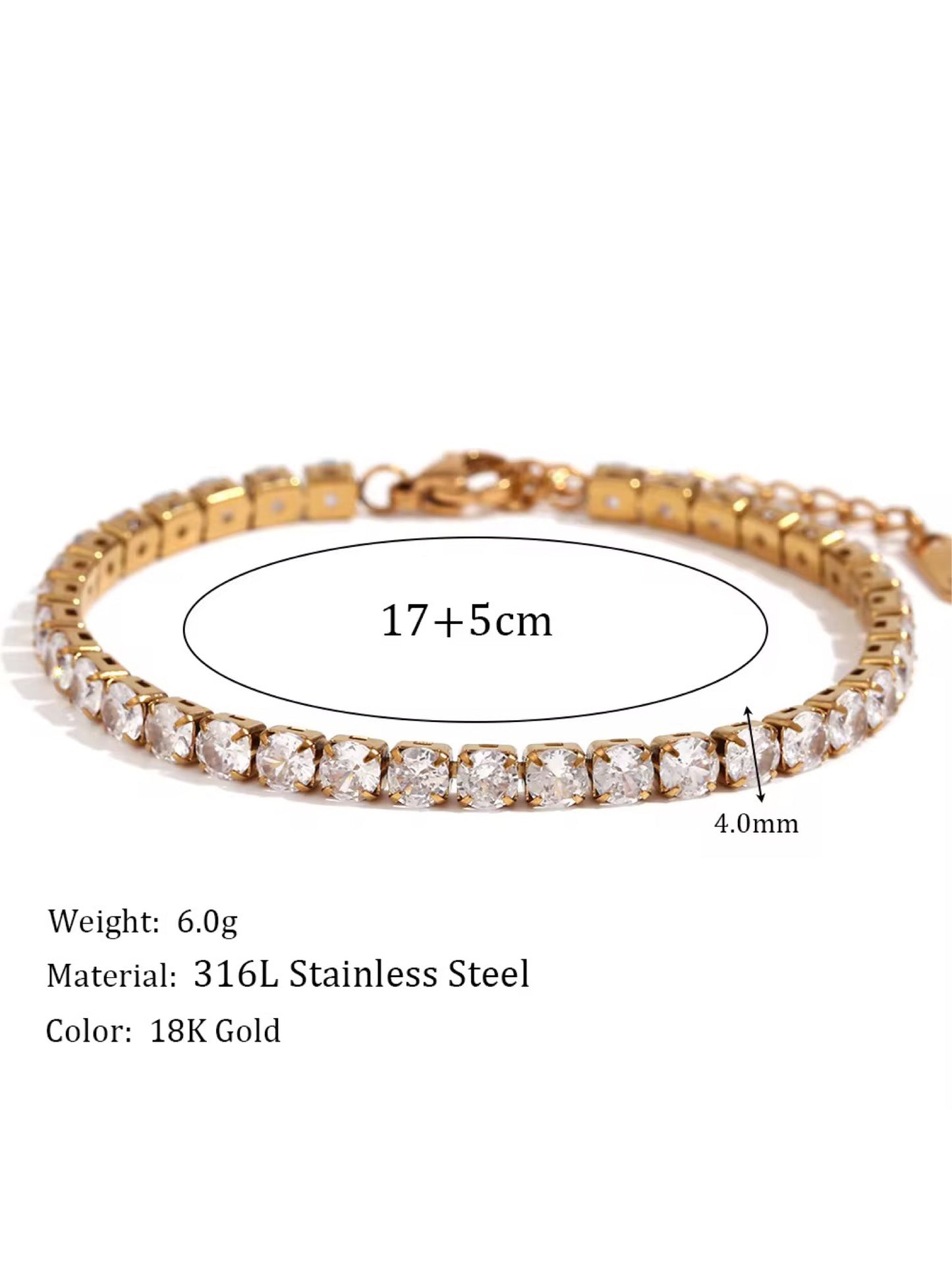 Bracelet tennis Classic Diamond